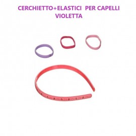 Set 2 Braccialetti con 18 Accessori da Applicare Disney Violetta