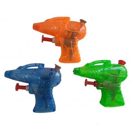 Gioco mini Pistola Spara Acqua Gadget Compleanno Idea Regalo feste Bambini cm 7