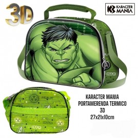 CESTINO BORSA TERMICO SPIDERMAN UOMO RAGNO MARVEL TEMPO LIBERO VIAGGIO SCUOLA ASILO BAMBINO 23.5x7.5x19