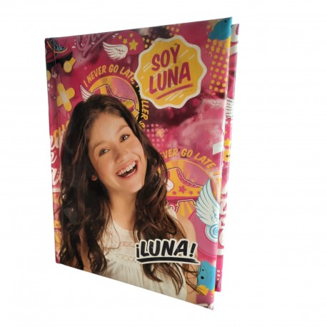 Diario Scuola 10 Soy Luna Disney Fogli a quadretti 20x15x2 cm Diario Elementari Bambino