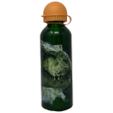 BORRACCIA IN ALLUMINIO DINOSAURI JURASSIC WORLD CON BECCUCCIO E COPERCHIO 500 ML  BAMBINI