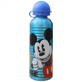 BORRACCIA IN ALLUMINIO MICKEY MOUSE DISNEY TOPOLINO CON BECCUCCIO E COPERCHIO 500 ML