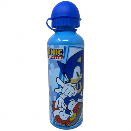 BORRACCIA IN ALLUMINIO SONIC CON BECCUCCIO E COPERCHIO 500 ML BAMBINI SCUOLA E TEMPO LIBERO