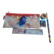 SET CANCELLERIA BUSTINA PORTACOLORI DORY NEMO DISNEY 5 PEZZI TOMBOLINO MATITA GOMMA TEMPERAMATITE E RIGHELLO