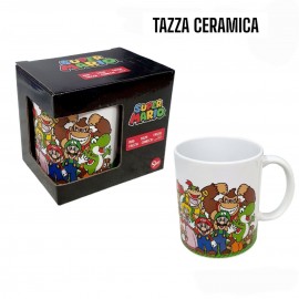 TAZZA SUPER MARIO III DISNEY IN CERAMICA MUG IN CONFEZIONE REGALO