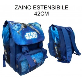 ZAINO SCUOLA ESTENSIBILE CARS  DISNEY ESTENSIBILE  CM.41x31x20 DISNEY
