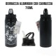 Borraccia thermos alluminio 710 ml HARRY POTTER NERO  SCUOLE E TEMPO LIBERO