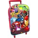 TROLLEY SCUOLA MARVEL AVENGERS SUPER EROI 2 RUOTE MANICO ALLUNGABILE 34 CM