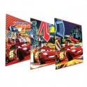 Cars Disney Maxi Rig.C Quaderno 100gr A4 rigatura  -Soggetti Marvel assortiti 10Pz