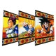 Dragon Ball Z Maxi Rig.10MM Quaderno 100gr A4 rigatura -Soggetti Assortiti 15Pz