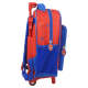 Zaino Trolley Asilo Spiderman Marvel 2 Ruote con Manico Allungabile - 30x24x17 cm