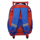 Zaino Trolley Asilo Spiderman Marvel 2 Ruote con Manico Allungabile - 30x24x17 cm
