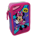 ASTUCCIO SCUOLA PRINCIPESSE DISNEY 3 ZIP/CERNIERE PORTA COLORI GIOTTO TURBOCOLOR