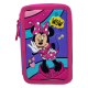 ASTUCCIO SCUOLA PRINCIPESSE DISNEY 3 ZIP/CERNIERE PORTA COLORI GIOTTO TURBOCOLOR