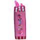 ASTUCCIO SCUOLA UNICORNO DISNEY 3 ZIP/CERNIERE PORTA COLORI CARIOCA CM. 20X13X6