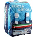 Zaino Estensibile Forza Napoli Scuola Borsa Tempo Libero Bambini CM.41x31x20