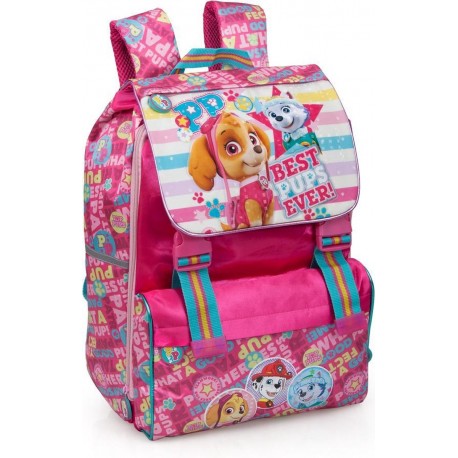 Zaino Estensibile Paw Patrol Skye Borsa Tempo Libero Bambina CM.41x31x20