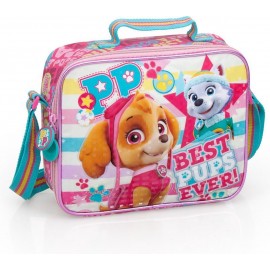 CESTINO BORSA TERMICO PAW PATROL SKYE TEMPO LIBERO VIAGGIO SCUOLA ASILO BAMBINA CM 19