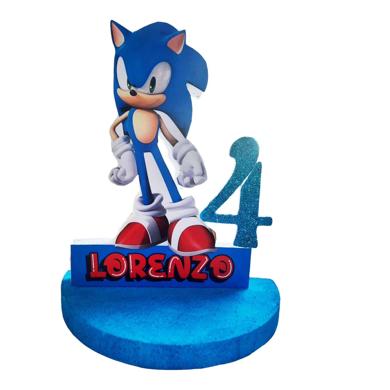 Decorazioni Compleanno Sonic, Decorazione per Festa Sonic