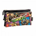 AVENGERS SCHOOL PENCIL CASE 2 ZIPPER CM. 21x12x10