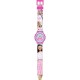 Orologio Digitale Barbie per Bambina con Cinturino Rosa – Confezione Sagomata, Lunghezza 22 cm