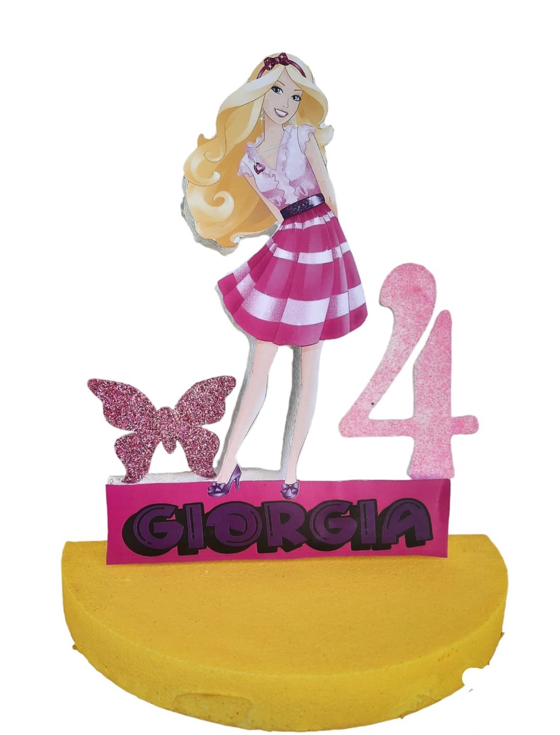 Barbie bambola tema festa di compleanno decorazione stoviglie