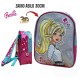 Zaino Zainetto Scuola Barbie Glitter Asilo Materna & Tempo Libero Bambina 30cm