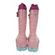 Stivaletti in Gomma Antiscivolo Lilo & Stitch Angel Rosa Disney - Stivali da Pioggia per Bambina, Numero 30