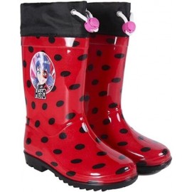 Stivaletti Gomma 26 Antiscivolo Ladybug-Miraculous Disney  Stivali da Pioggia Bambina