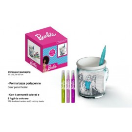 Tazza da Colorare Barbie Idea regalo Bambina