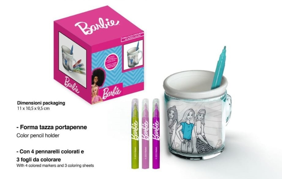 barbie-tazza-portapenne-in-plastica-da-colorare-per-bambini