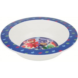Ciotola Piatto Fondo Pjmasks in Plastica per Microonde diametro 15 cm Piatti Bambino