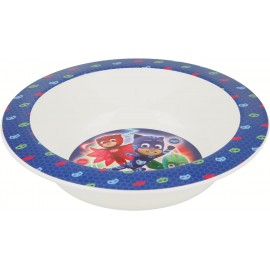 PIATTO PIANO PJMASKS IN PLASTICA MICROONDE DIAMETRO CM. 22