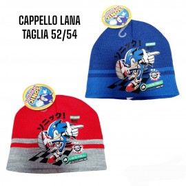 Cappello invernale lana Sonic Bambino 52-54