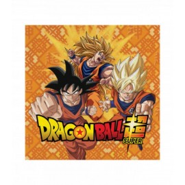 Tovaglioli di carta Dragon Ball 33 x 33 cm - Conf. 20 pz - Feste Compleanno a Tema Bambino