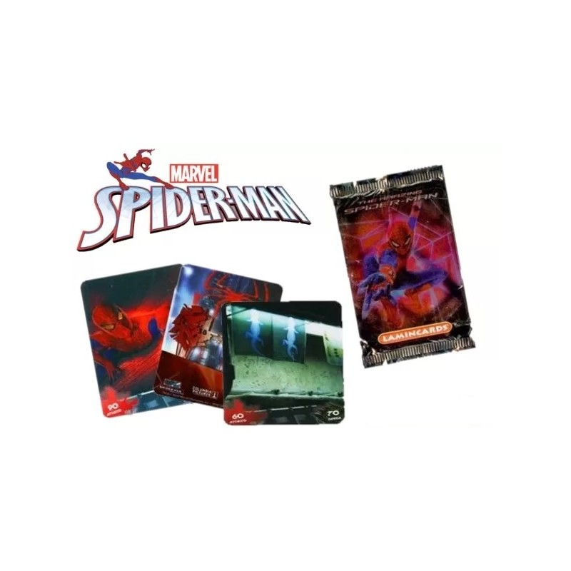 bustina-5-card-spiderman-marvel-gadget-regalini