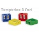 TEMPERINO 2 FORI PLASTICA CM.3 REGALINI FESTA GADGET COMPLEANNO PARTY BAMBINI 30pz