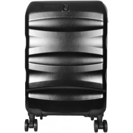 Trolley Juventus Valigia da Viaggio Cabina 55 cm in ABS - Bagaglio a Mano Unisex Adulto Ufficiale Nero