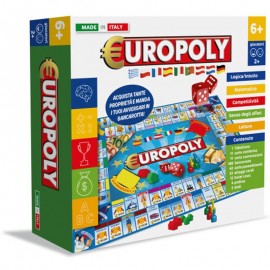 Europoly Monopoly Gioco Di Società Classico Gioco Da Tavolo Italiano