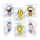 TEMPERINI FANTASIE ASS 4X3 REGALINI FESTA GADGET COMPLEANNO PARTY BAMBINI 30pz