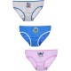 Lilo & Stitch-Boxer Mutande Slip in Cotone pz-3 Intimo Bambina Disney 3-4 anni