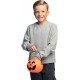 Zucca per Halloween con luce e suono, sacchetto di plastica, decorazione di Halloween Dolcetto Scherzetto