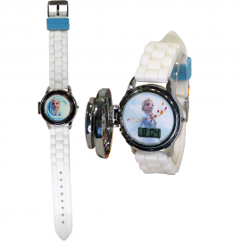 OROLOGIO DA POLSO DIGITALE FROZEN II DISNEY CON COPERCHIO IDEA REGALO BAMBINA