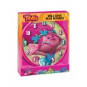 Orologio da parete Disney Trolls idea Regalo Bambina Arredo Cameretta cm 24