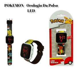 Orologio a led Pikachu Pokemon Orologio polso digitale Idea regalo Bambini