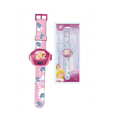 Orologio da polso Digitale con proiettore Disney Principesse idea regalo Bambina