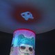  Lampada cilindrica da Tavolo Disney Lol Surprise con proiettore led 20cm Luce Notturna Idea Regalo Bambina