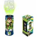 Lampada cilindrica da Tavolo Ben 10 con proiettore led 20cm Luce Notturna Idea Regalo Bambino