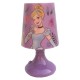  LUCE NOTTE LAMPADA DA TAVOLO PRINCIPESSE DISNEY CENERENTOLA AURORA BELLE COMODINO A BATTERIE CONFEZIONE REGALO