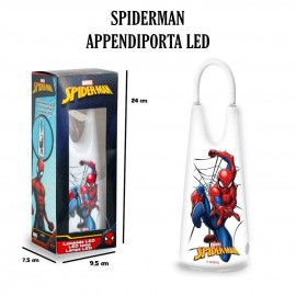 "Lampada Marvel Spiderman - Luce Notte Disney Lighting Appendiporta - Idea Regalo per Bambino
